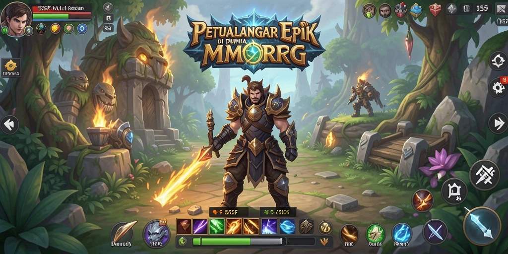 Tampilan gameplay 555F yang menakjubkan dan mengasyikkan