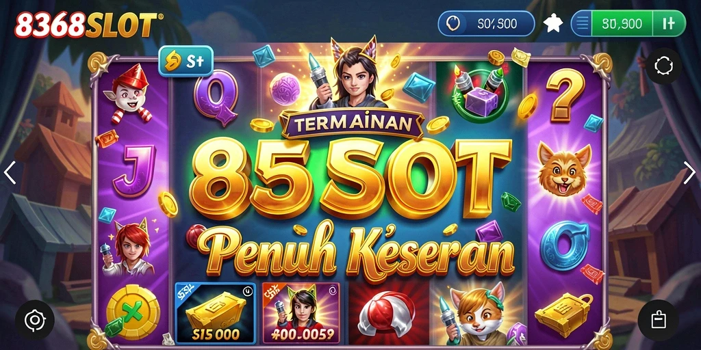 Tampilan gameplay menarik dari 8368SLOT dengan efek visual yang memukau.