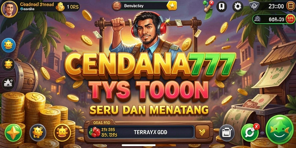 Screenshot CENDANA777 menampilkan gameplay Tycoon yang menarik.