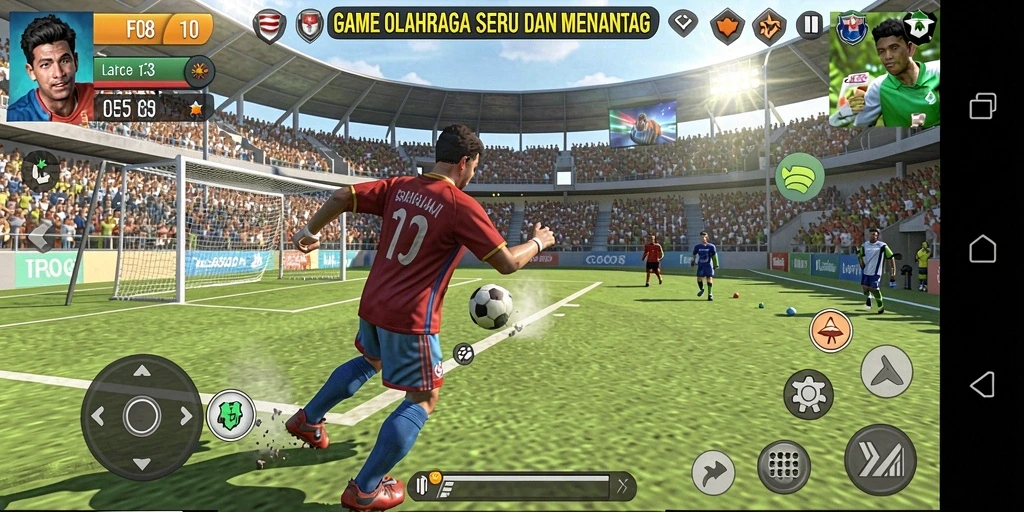 Tampilan gameplay F08 yang mendebarkan dan penuh aksi.