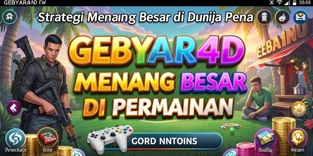 Tampilan gameplay menarik dalam GEBYAR4D dengan berbagai strategi yang bisa diterapkan.