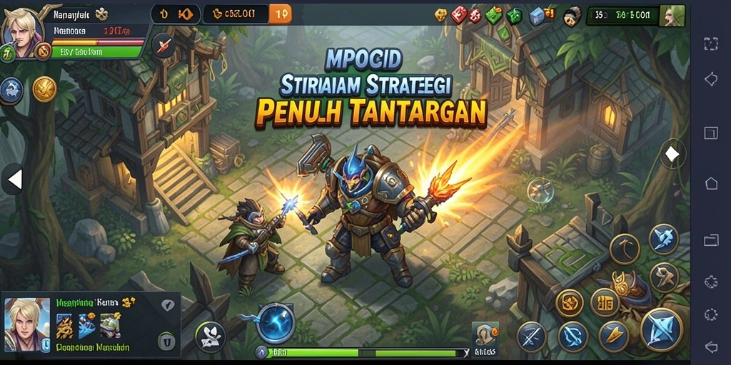 Gameplay seru MPOID menampilkan strategi dan taktik dalam pertempuran.