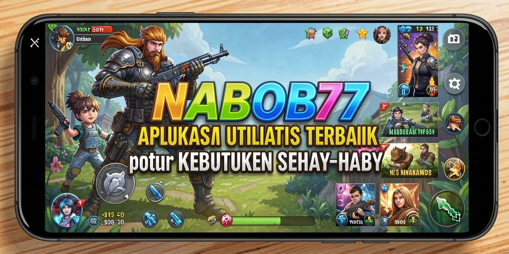 Tampilan aplikasi NABOB77 yang intuitif dan praktis.
