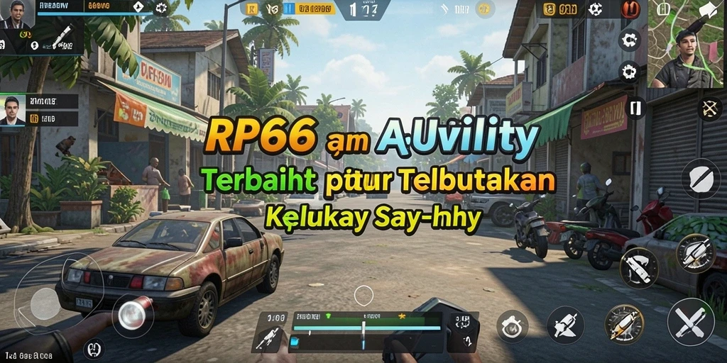 Tampilan antarmuka RP66 yang sederhana dan efisien.