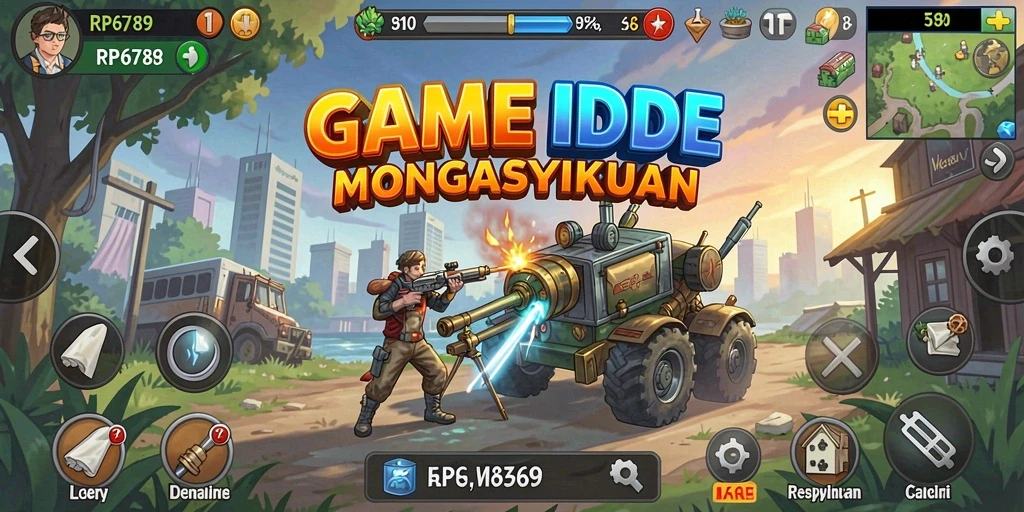 Tampilan menarik dari gameplay RP6789 yang mendebarkan.